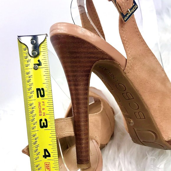 BCBGeneration Leather High Heel Pumps, Size 8.5 - Picture 7 of 8